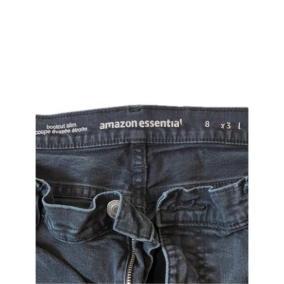 Amazon Essentials Straight Blue Jeans, Men's 38x32 - Picture 3 of 4